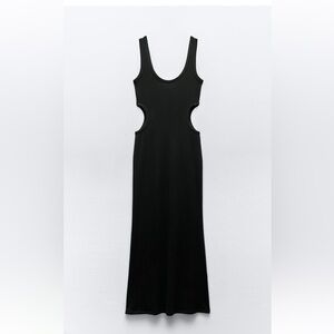 Zara double cut out dress